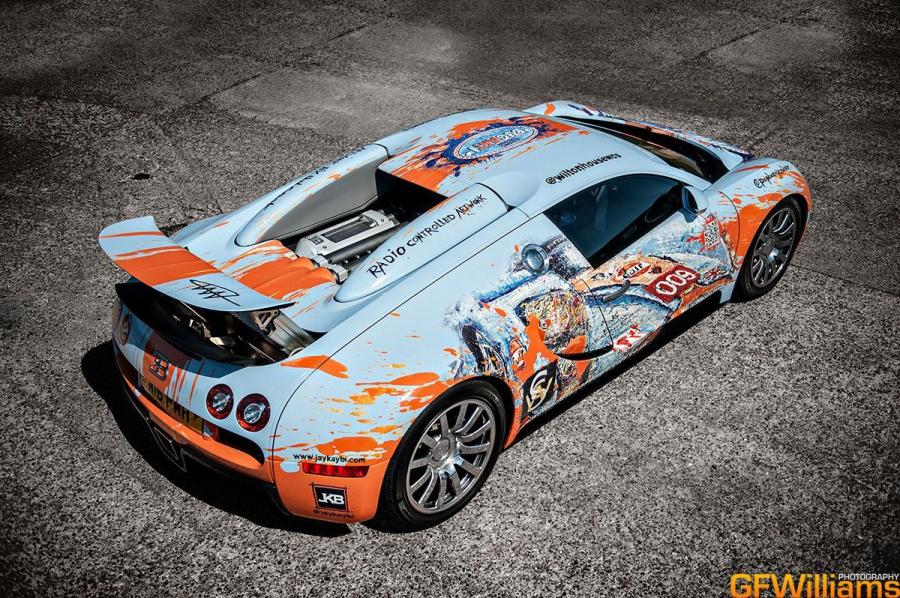  Bugatti Veyron 16.4 Art Car 2012 года  (фото 7 из 14)